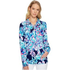 Lilly Pulitzer Skipper Printed Popover Women’s Long Sleeve Pullover